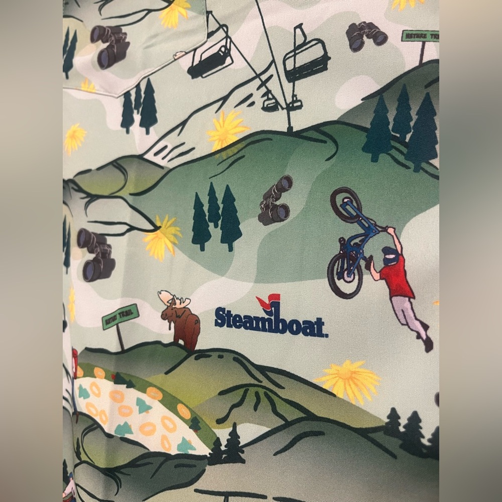 NWT Steamboat Party Shirt International T-Shirt Unisex - L -RARE, VINTAGE, RETRO - Picture 9 of 11
